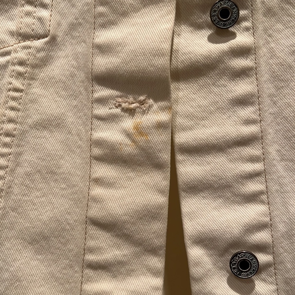 White Denim Jacket - image 3